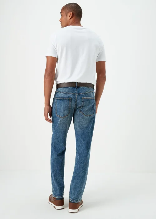 Mid Wash Straight Fit Jeans - 30 R Image 2
