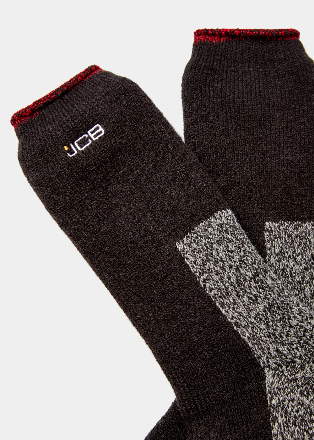 JCB Black Thermal Socks - Sizes 6 - 8.5 Image 2