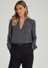 Black Spot Blouse - Size 8 Image 1