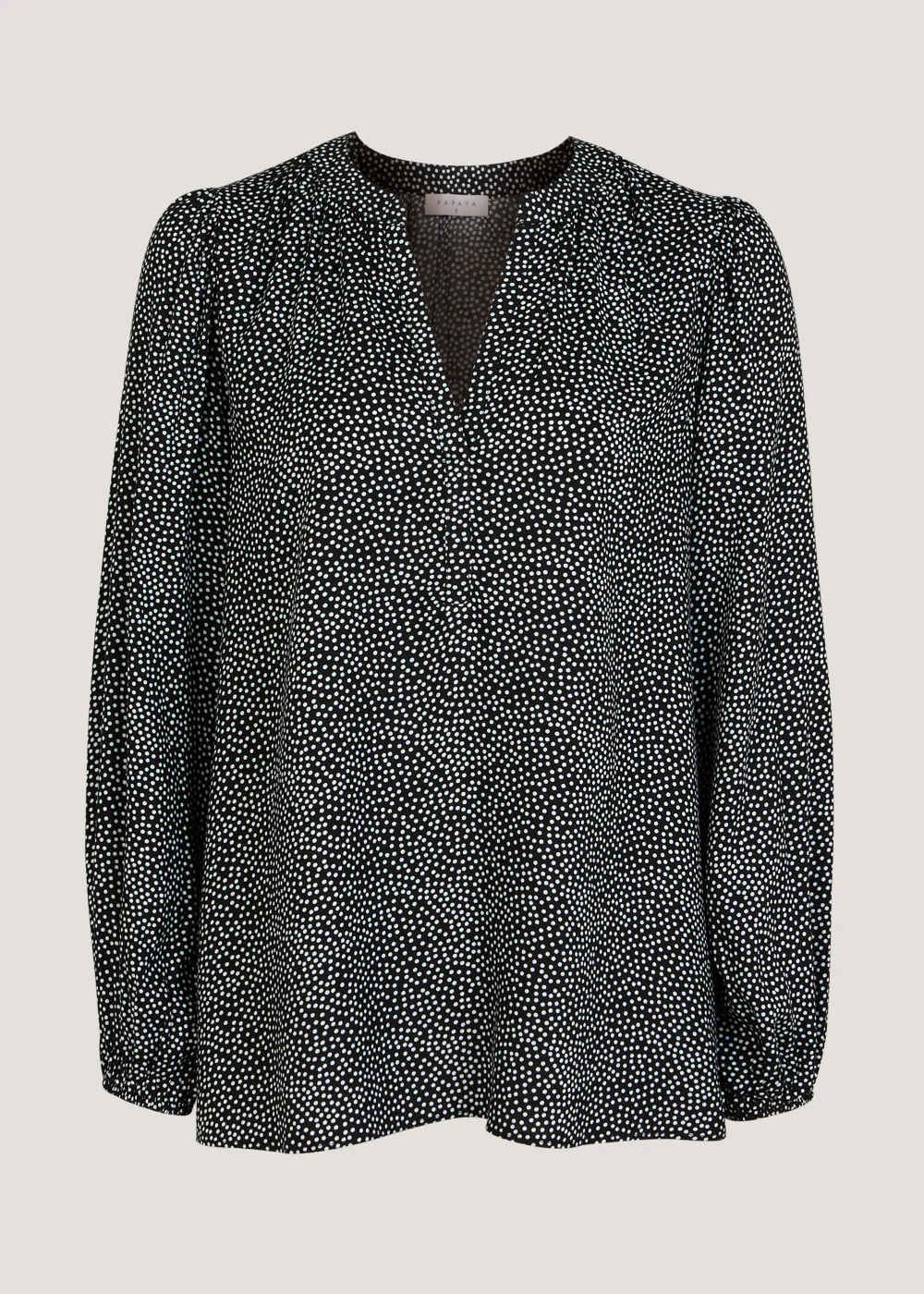 Black Spot Blouse - Size 8 Image 5