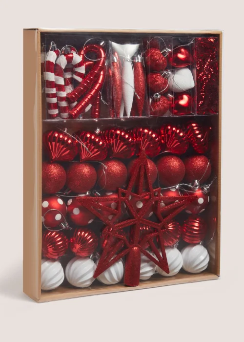 60 Piece Candy Cane Christmas Tree Pack Image 1