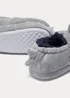 Kids Grey Shark Slippers (Younger 4-12) - Size 4 Infants Image 2