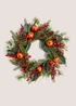 Fruit LED Wreath (55cm x 55cm x 13cm) Image 1