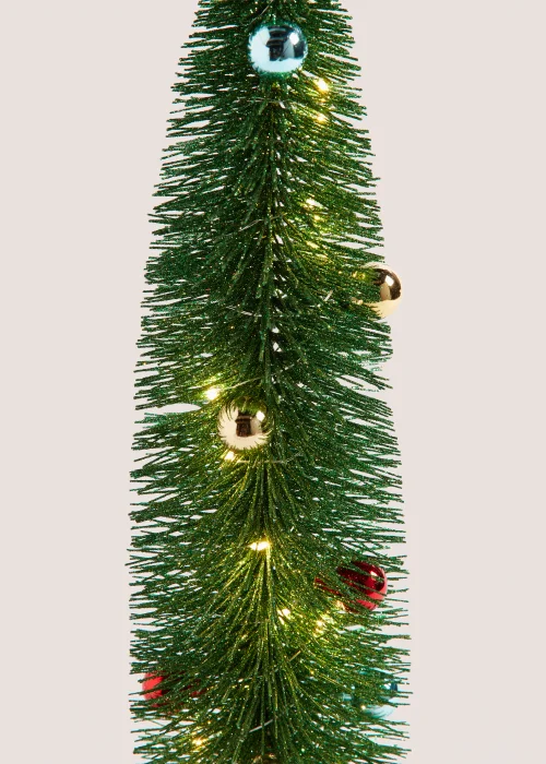 Tall Bottle Brush Christmas Tree (9cm x 9cm x 45cm) Image 2