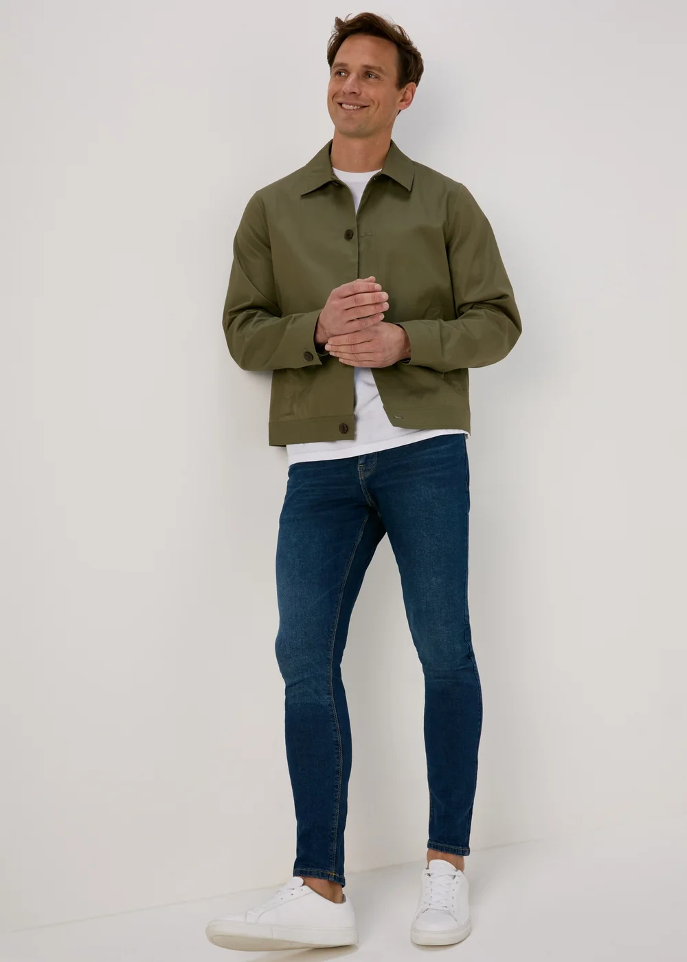 Dark Wash Super Skinny Jeans - 28 R Image 1