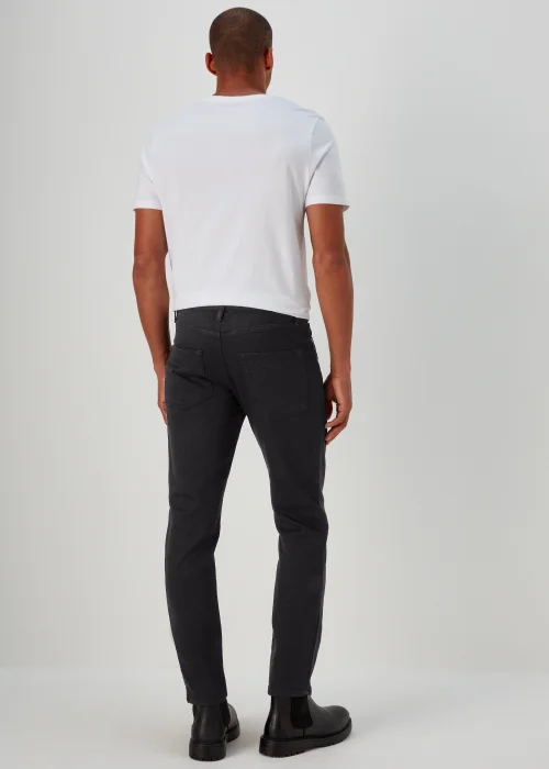 Black Ultra Comfort Skinny Fit Jeans - 30 Waist Regular Image 2