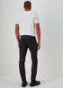 Black Ultra Comfort Skinny Fit Jeans - 30 Waist Regular Image 2