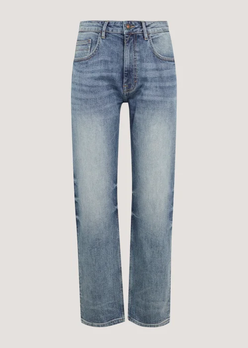 Mid Wash Vintage Stretch Regular Fit Jeans - 30 R Image 5