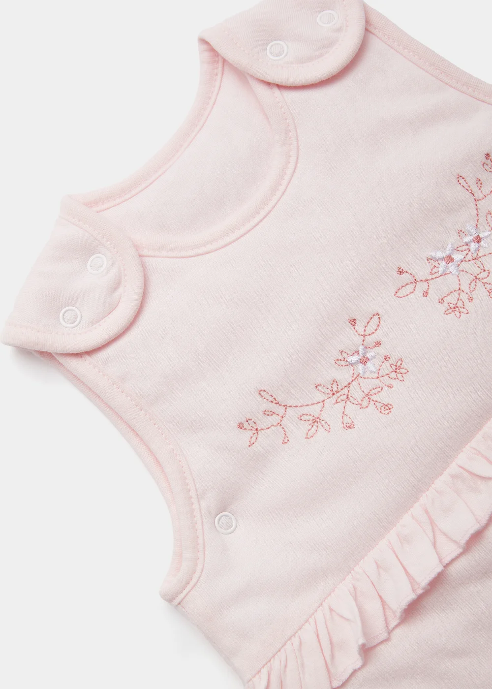 Pink Layette Baby Sleeping Bag 1.5 Tog (Newborn-18mths) - Age 0 - 6 Months Image 2