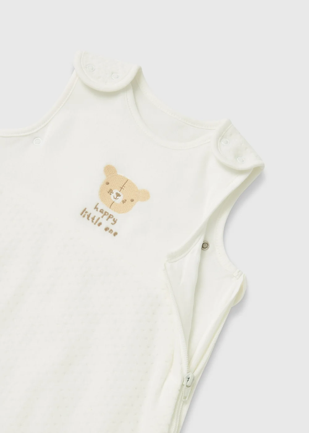 Cream Bear Sleeping Bag 1.5 Tog (Newborn-18mths) - Age 6 - 12 Months Image 2