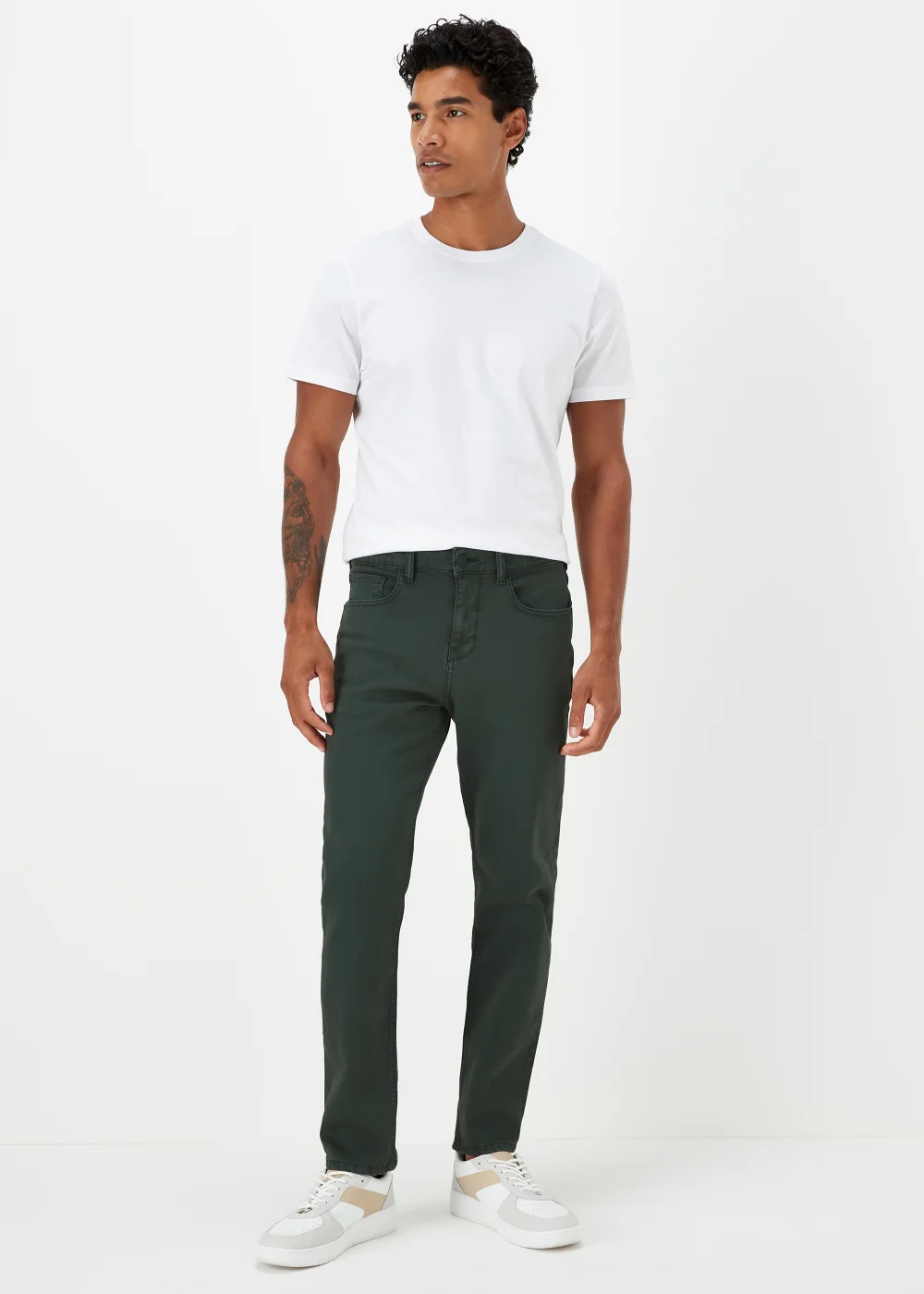 Green Slim Fit Jeans - 30 R Image 1