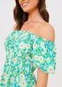 In the Style Jac Jossa Sage Floral Print Playsuit - 8 Image 5