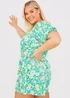 In the Style Jac Jossa Sage Floral Print Playsuit - 8 Image 7