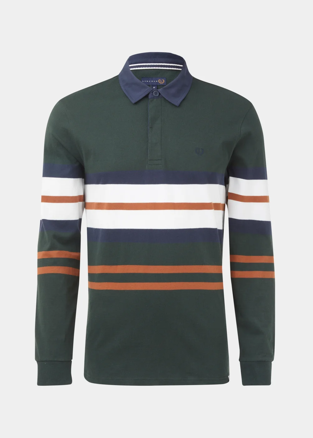 Lincoln Khaki Rugby Shirt - S Image 5