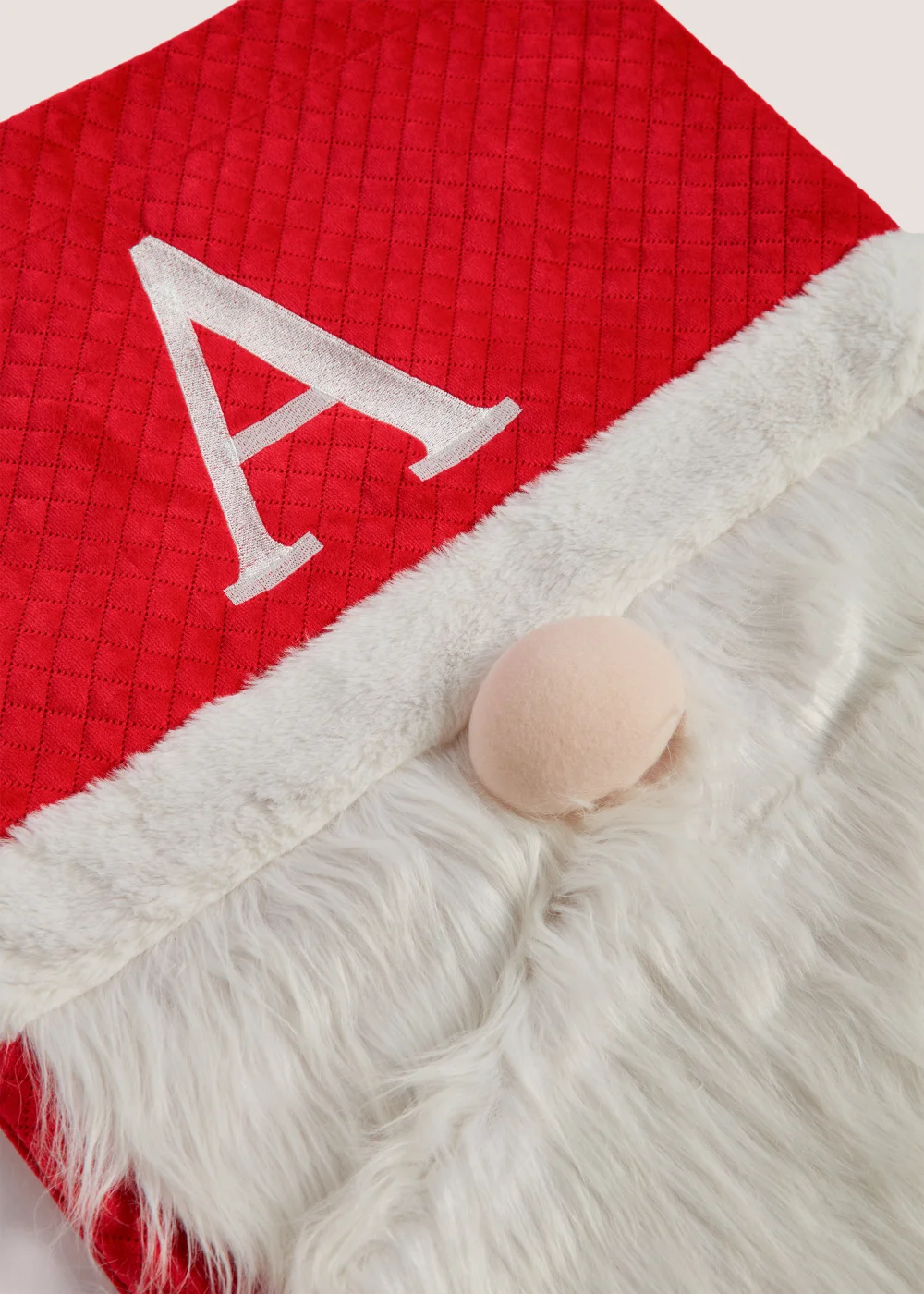 Red Alphabet Christmas Gonk Stocking (26cm x 2cm x 53cm) - S Image 2