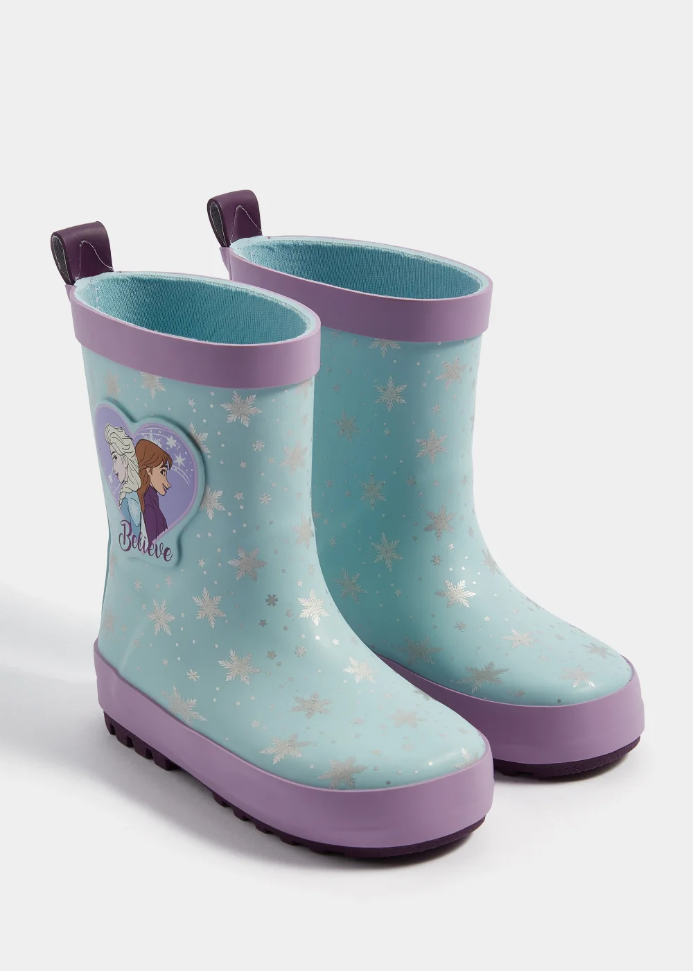 Kids Blue Disney Frozen Rubber Wellies (Younger 4-12) - Size 4 Infants Image 1