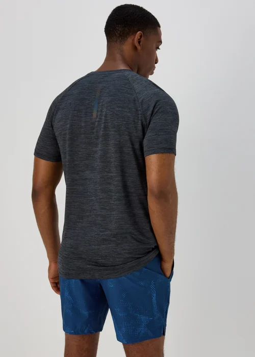 Souluxe Navy Sports Shorts - S Image 2