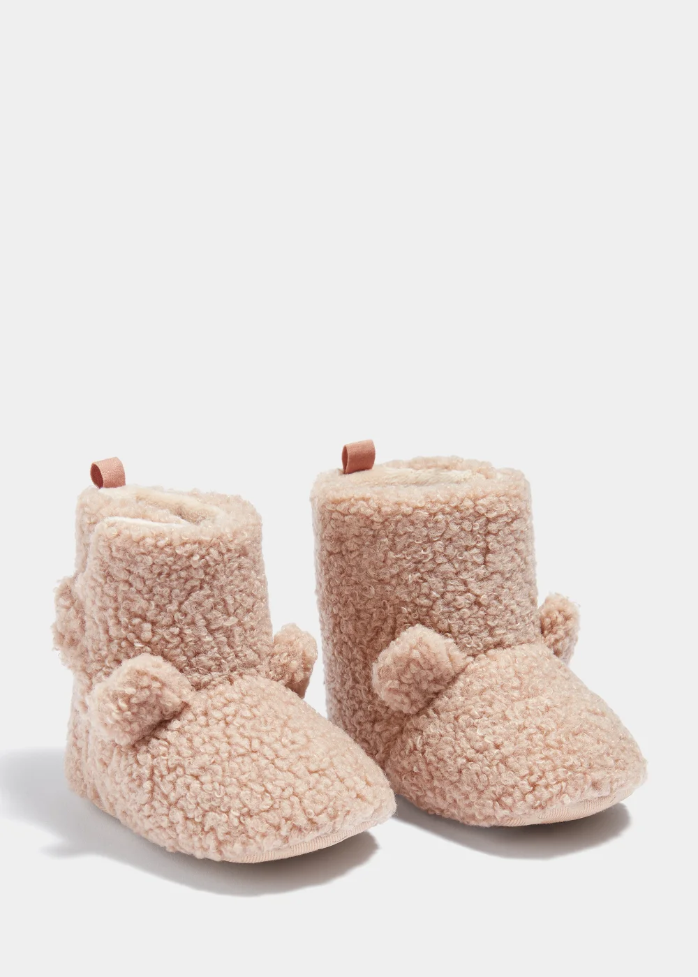Brown Borg Soft Sole Baby Boots (Newborn-18mths) - Age 0 - 3 Months Image 1