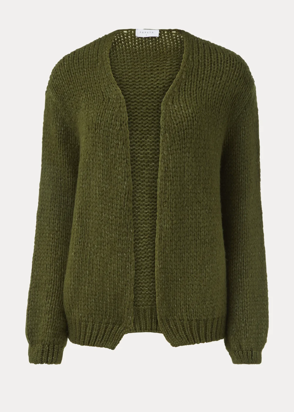 Khaki Lofty Cardigan - S Image 5