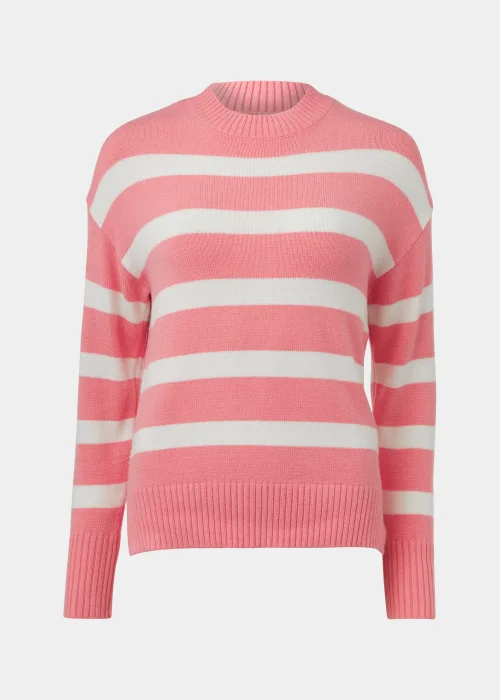 Coral Stripe Jumper - XS Image 5
