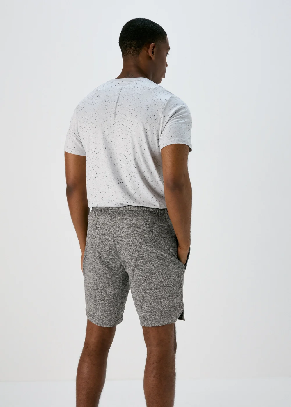 Souluxe Grey Sports Shorts - S Image 2