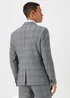 Taylor & Wright Forth Grey Check Skinny Fit Suit Jacket - 36 Chest Regular Image 2