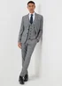 Taylor & Wright Forth Grey Check Skinny Fit Suit Jacket - 36 Chest Regular Image 4