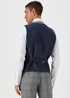 Taylor & Wright Forth Grey Check Suit Waistcoat - Small Image 2