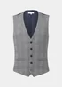 Taylor & Wright Forth Grey Check Suit Waistcoat - Small Image 5