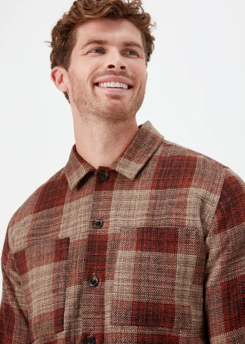 Rust Check Overshirt - S Image 3