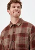 Rust Check Overshirt - S Image 3