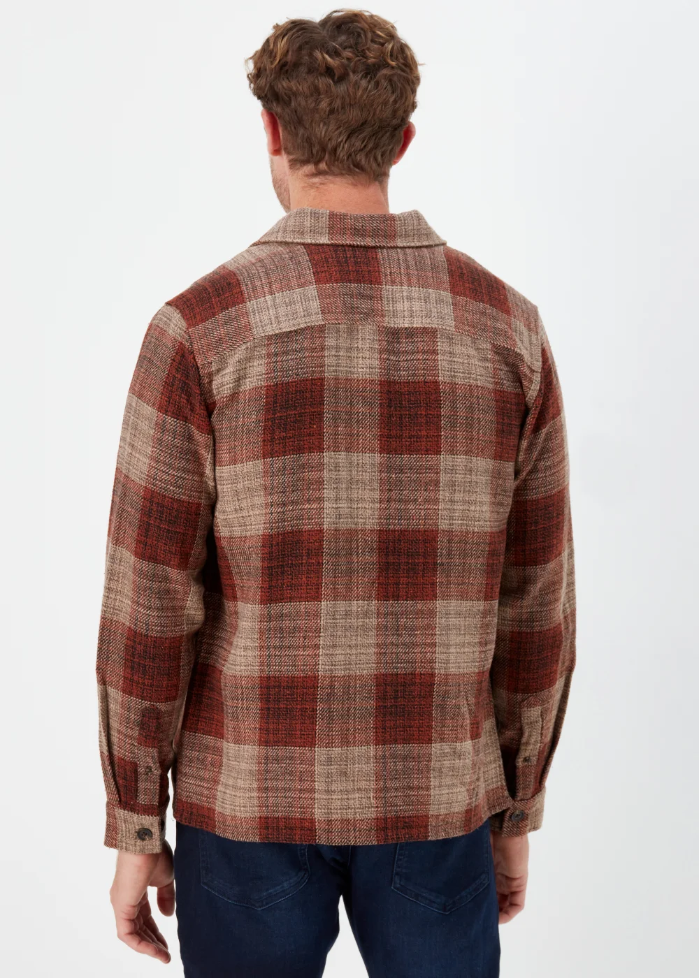 Rust Check Overshirt - S Image 2