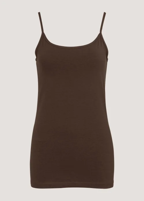Brown Essential Cami Top - Size 8 Image 5