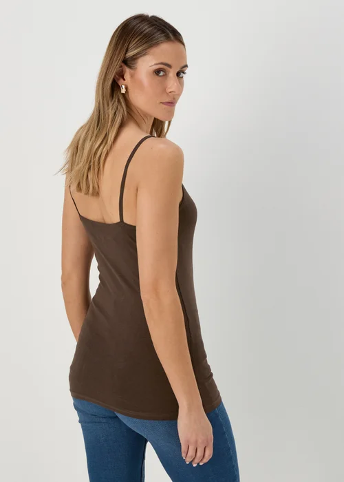 Brown Essential Cami Top - Size 8 Image 2