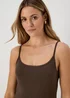 Brown Essential Cami Top - Size 8 Image 3