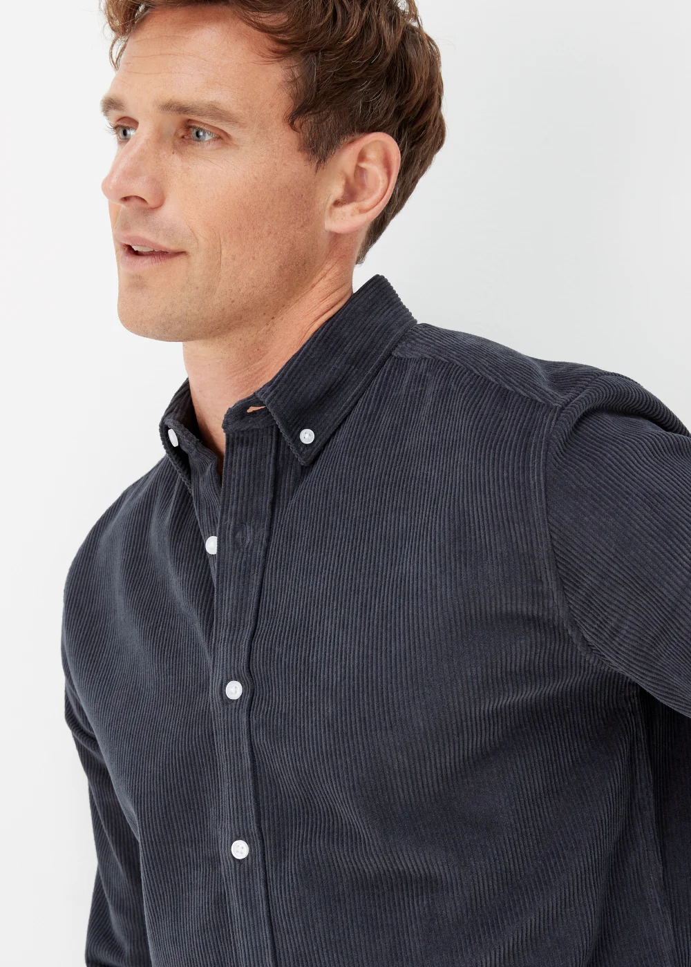 Navy Cord Shirt - S Image 3