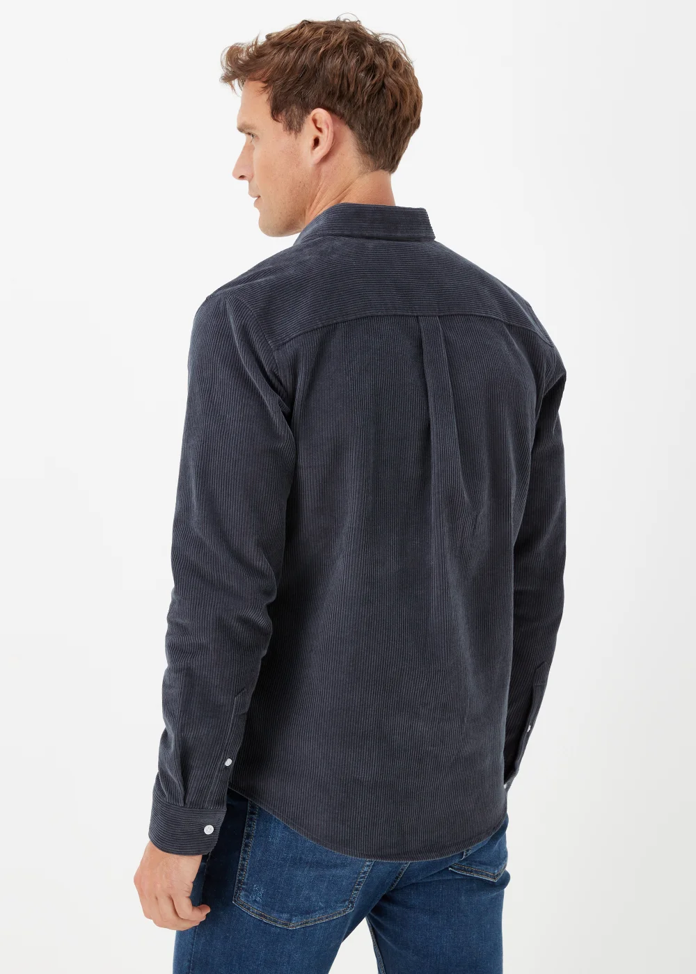 Navy Cord Shirt - S Image 2