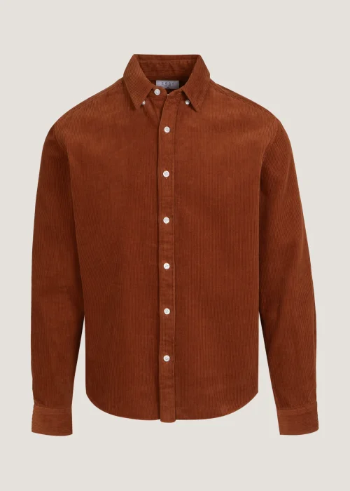 Rust Cord Shirt - Small Image 5