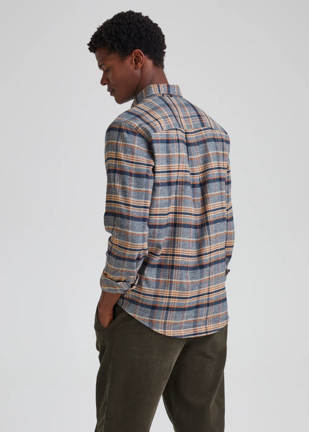 Grey Check Grindle Shirt - S Image 2