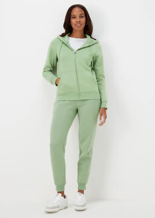 Green Zip Up Hoodie - S Image 1