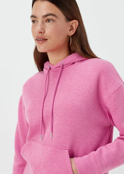 Pink Essential Hoodie - Small Image 3