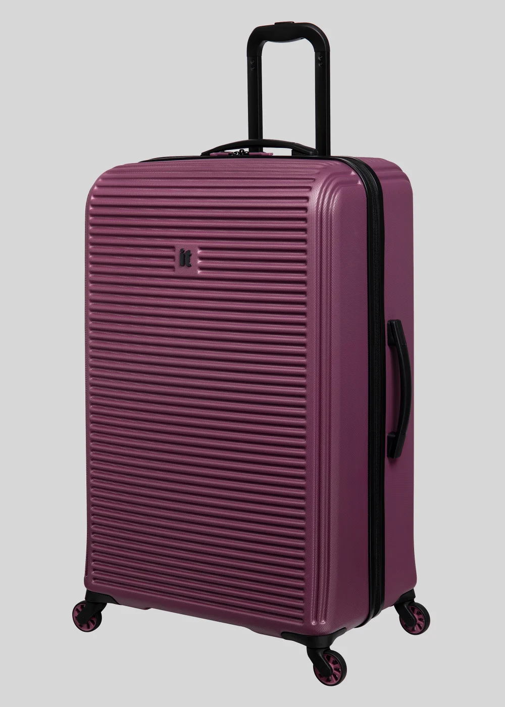 IT Luggage Purple Hard Shell Suitcase - Medium Image 3
