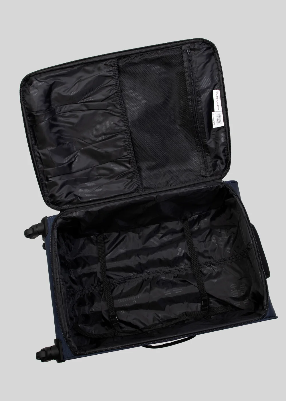IT Luggage Navy Soft Shell Suitcase - Cabin Image 2