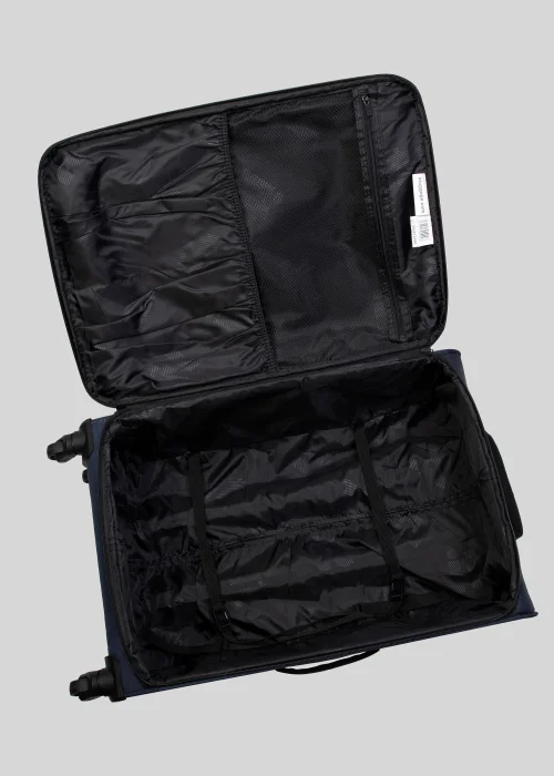IT Luggage Navy Soft Shell Suitcase - Cabin Image 2
