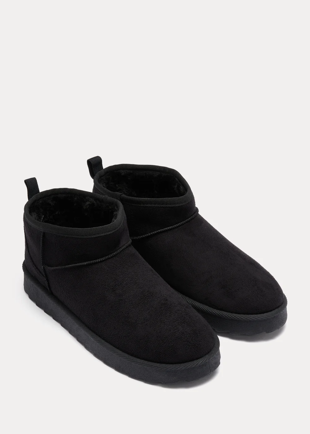 Black Snug Boots - Size 3 Image 1
