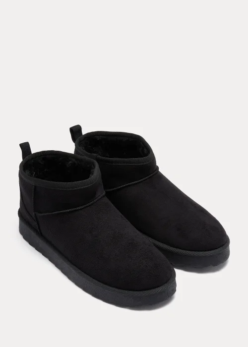 Black Snug Boots - Size 3 Image 1