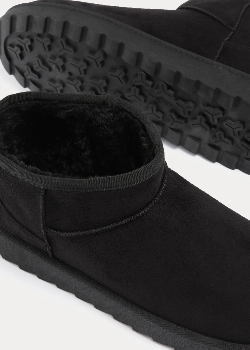 Black Snug Boots - Size 3 Image 2