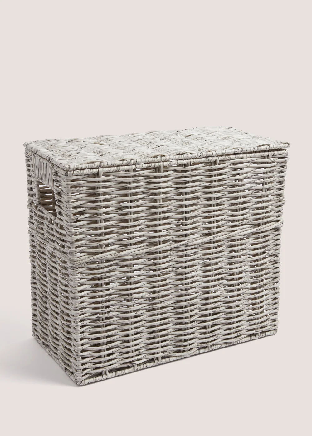 Grey Narrow Toilet Storage Box Image 1