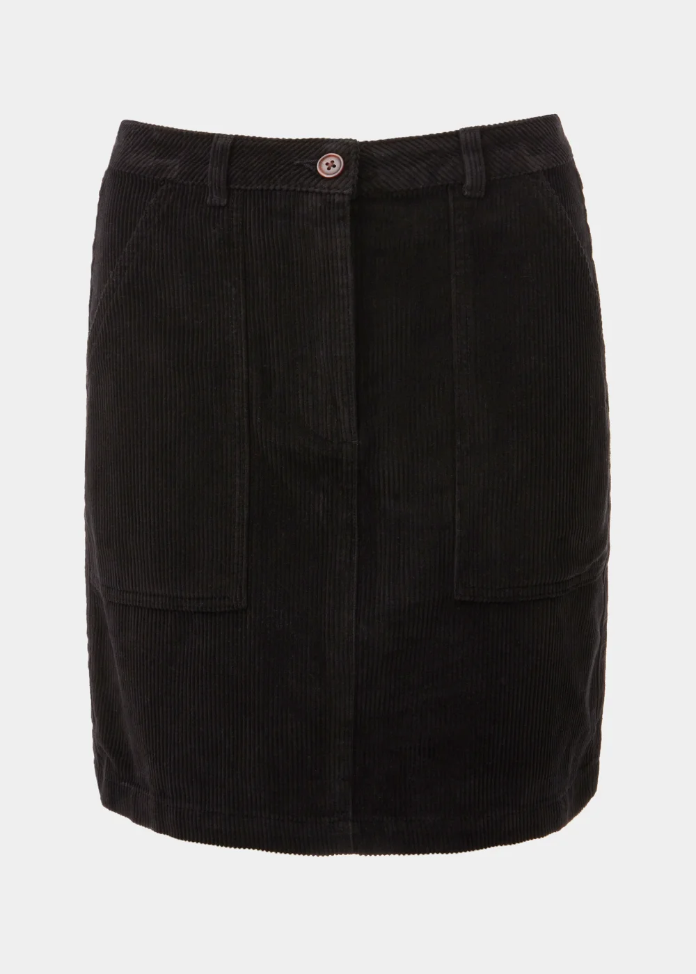 Black Cord Mini Skirt - 8 Image 5