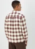 Ecru & Brown Shadow Check Shirt - S Image 2